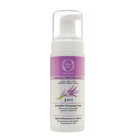 Lavender Cleansing Foam for face, eyes & lips 150ml