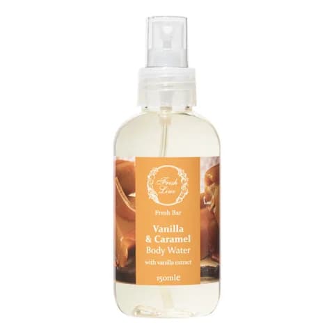 Vanilla & Caramel Body Water 150ml