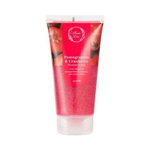 Pomegranate & Cranberry Shower Scrub 150ml