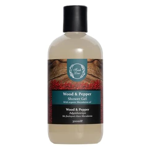 Wood & Pepper Shower Gel 300ml