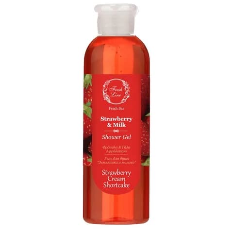 Strawberry & Milk Shower Gel 200ml