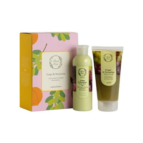 Grape & Nectarine Body Care Set 2 pcs 2pcs