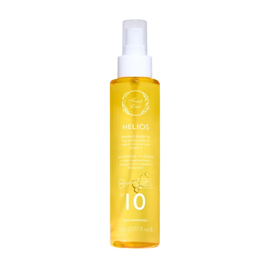Helios Tanning Body Oil SPF10 150ml