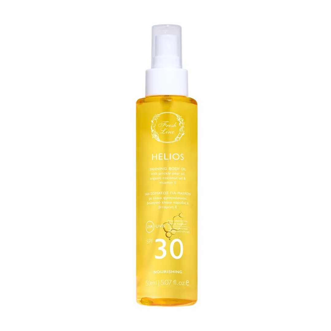 Helios Tanning Body Oil SPF30 150ml