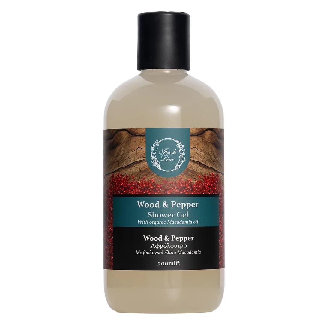 Wood & Pepper Shower Gel 300ml