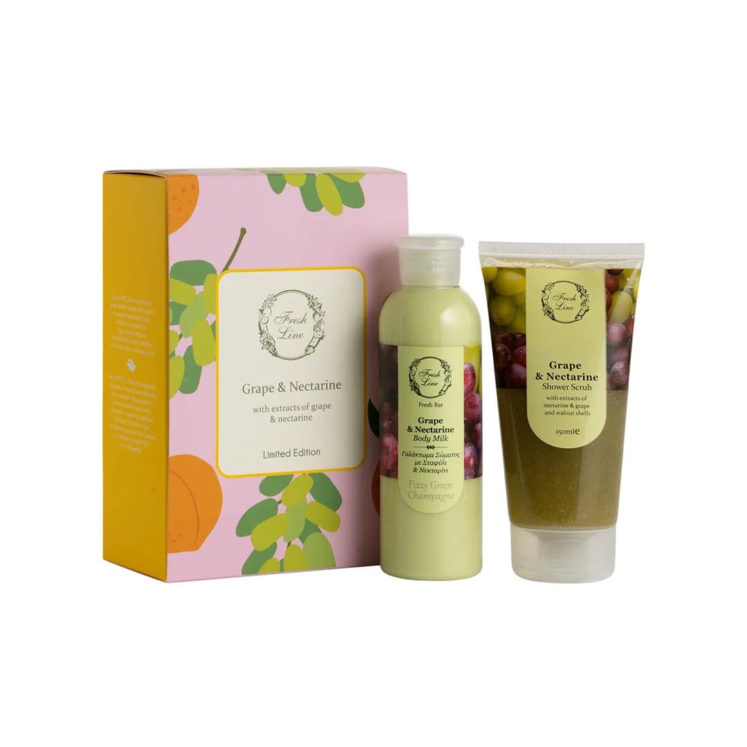 Grape & Nectarine Body Care Set 2 pcs 2pcs